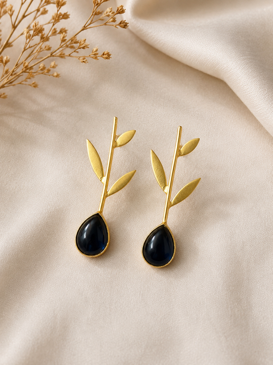 Vedaaa Midnight Bloom Earrings